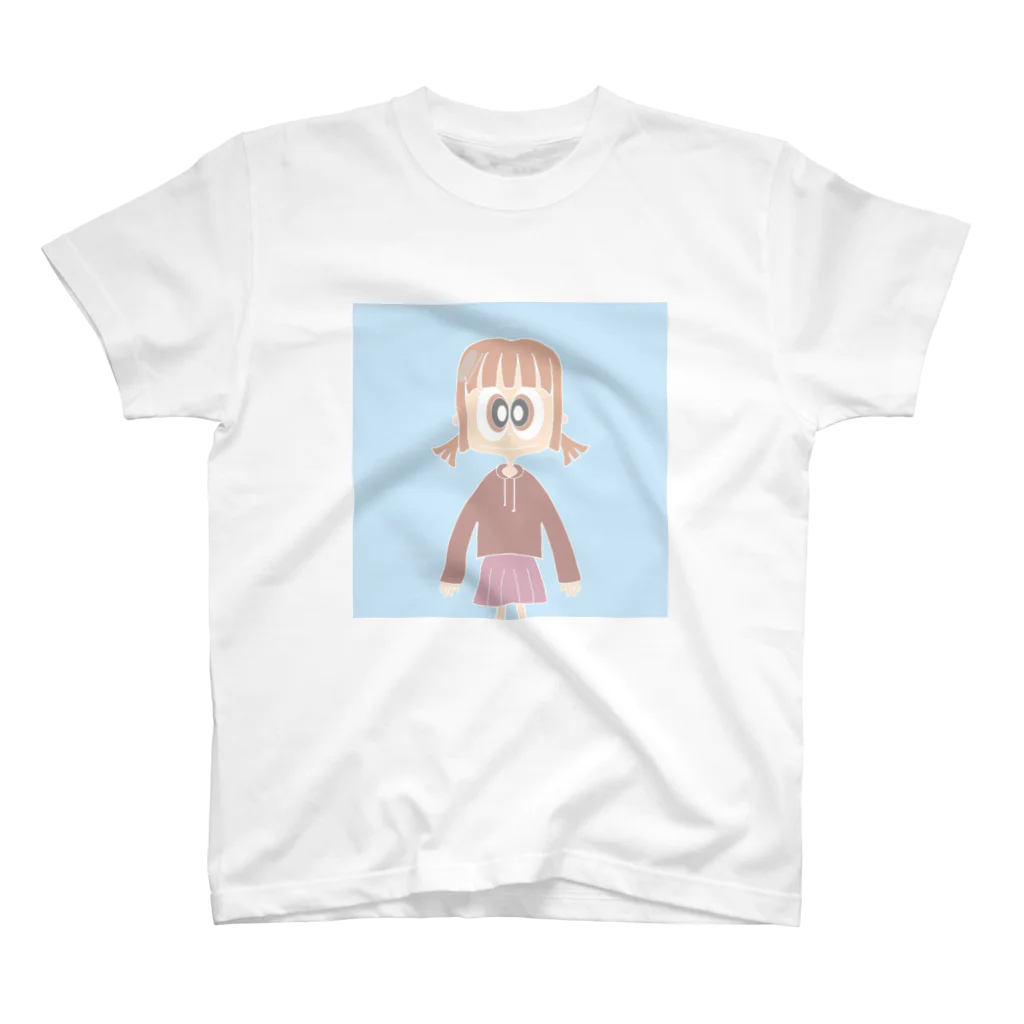 しなひな⇞のくすみちゃん Regular Fit T-Shirt