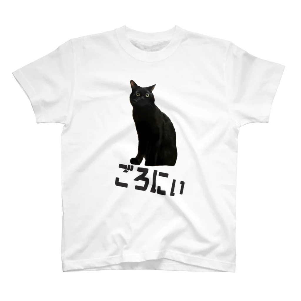 Moto@猫とバイクのVideologのごろにぃバステト神 スタンダードTシャツ