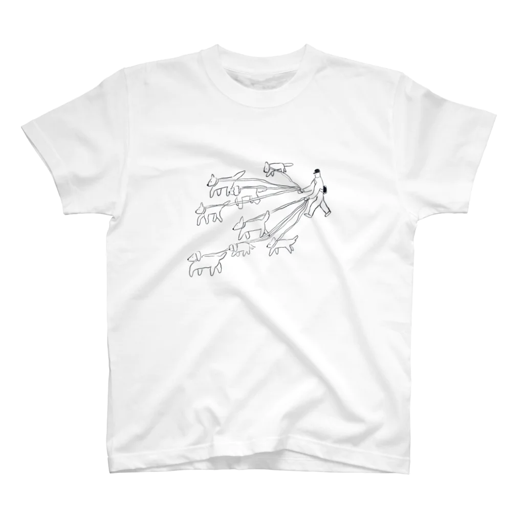 fukucocoのドッグウォーカーくん Regular Fit T-Shirt