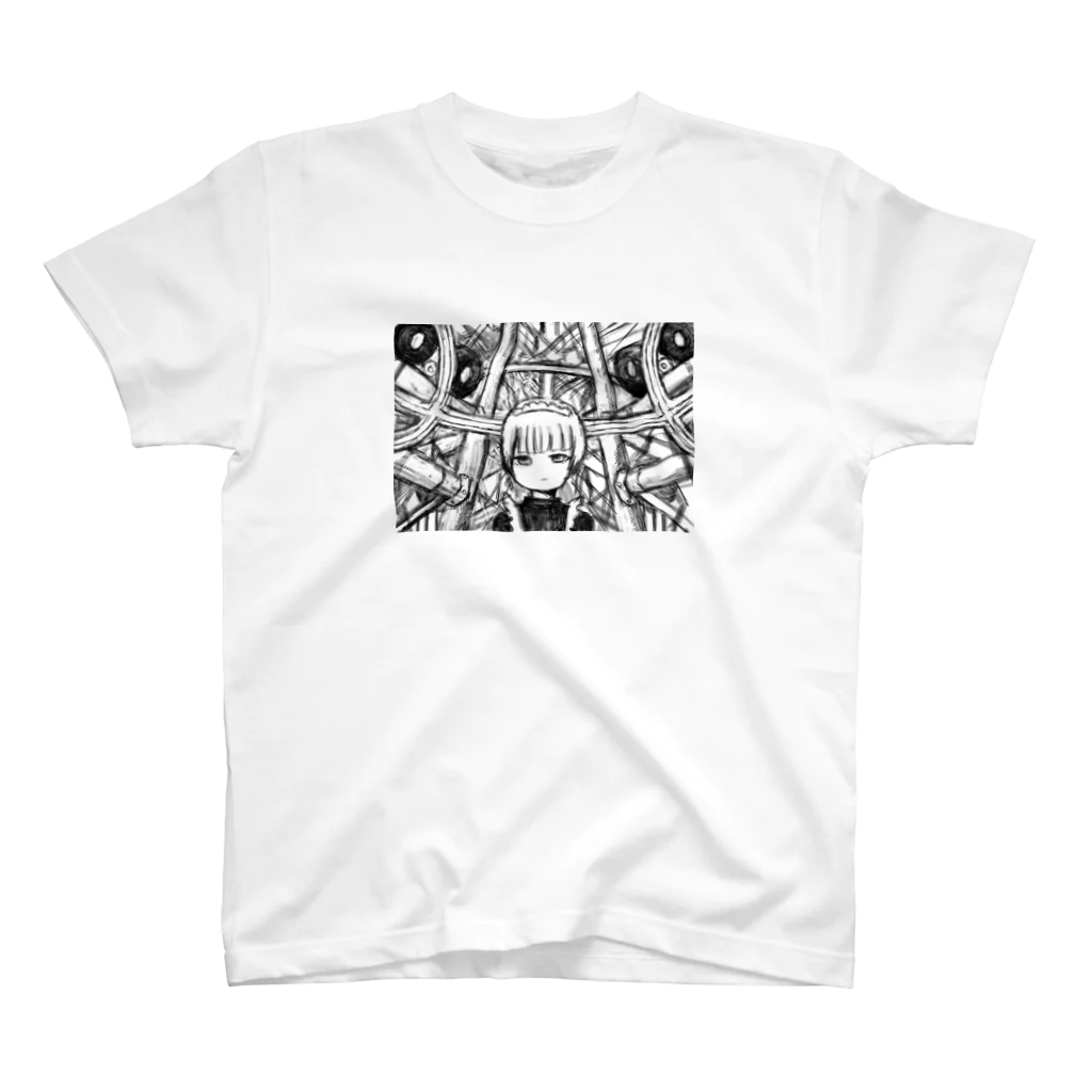 いでですの観覧車の絵 スタンダードTシャツ