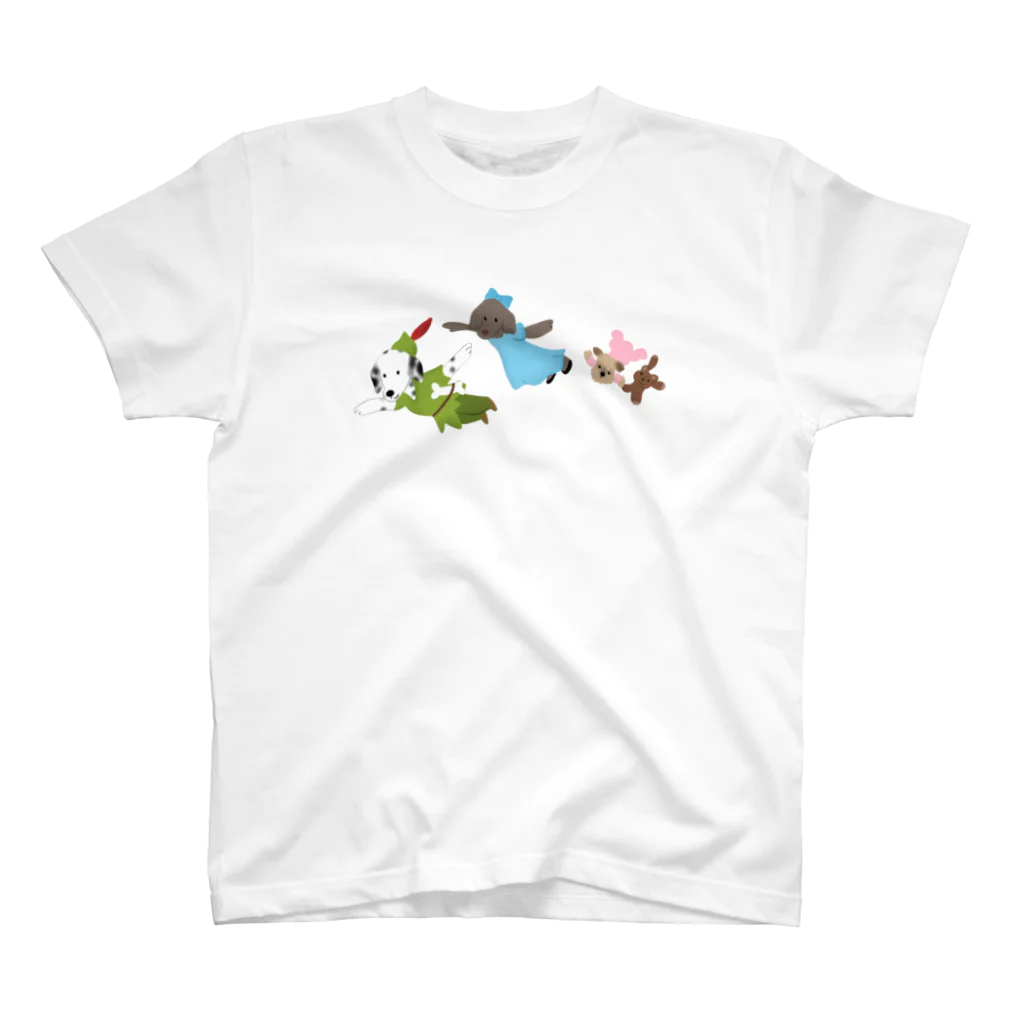 heartnoipaddyのうちの子ドッググッズ スタンダードTシャツ