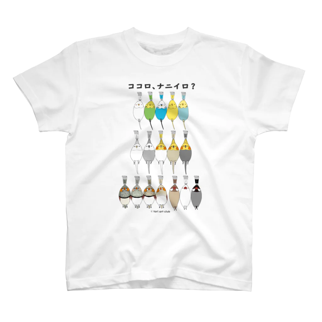 鳥美術部のココロにトリ絵の具 Regular Fit T-Shirt