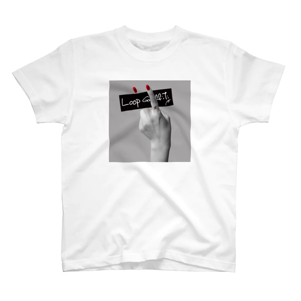 Loop GraffitiのRED NAIL スタンダードTシャツ