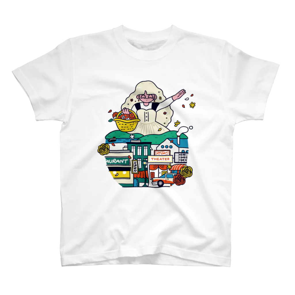 SANNO CREATIONSのフラワー・ガール スタンダードTシャツ