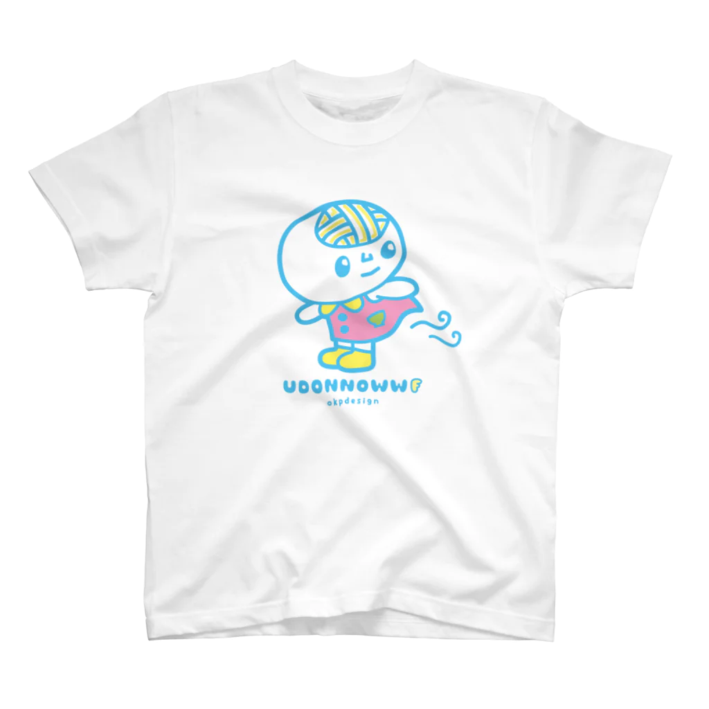OKP26shopのうどん脳F風ちゃん（POP） Regular Fit T-Shirt