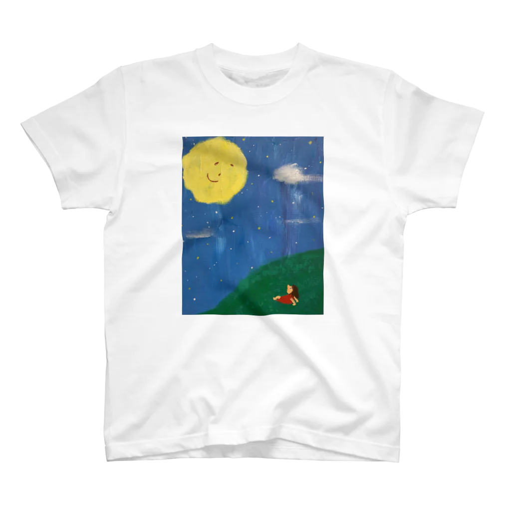 Leola_manamaiのThanks moon スタンダードTシャツ