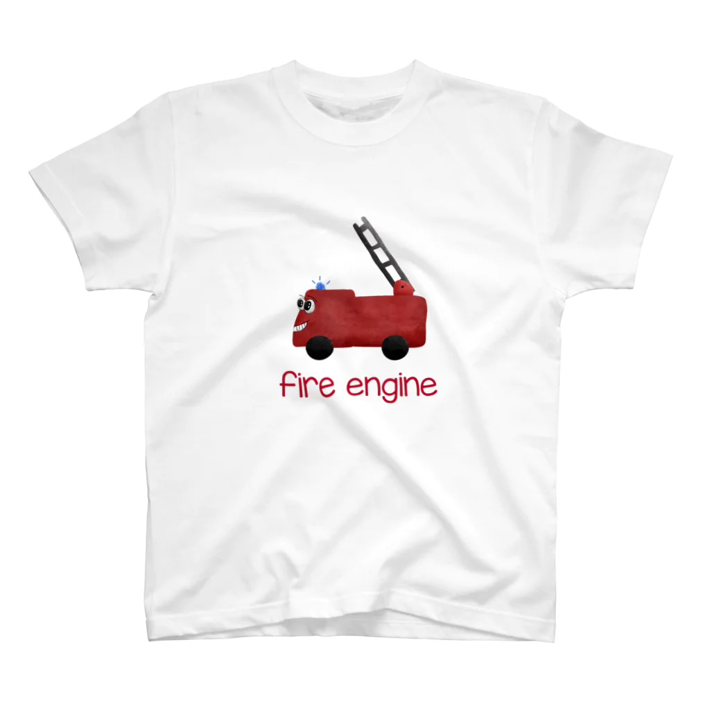 Hey! Kids KidsのFire engine Liam’s English World  Regular Fit T-Shirt