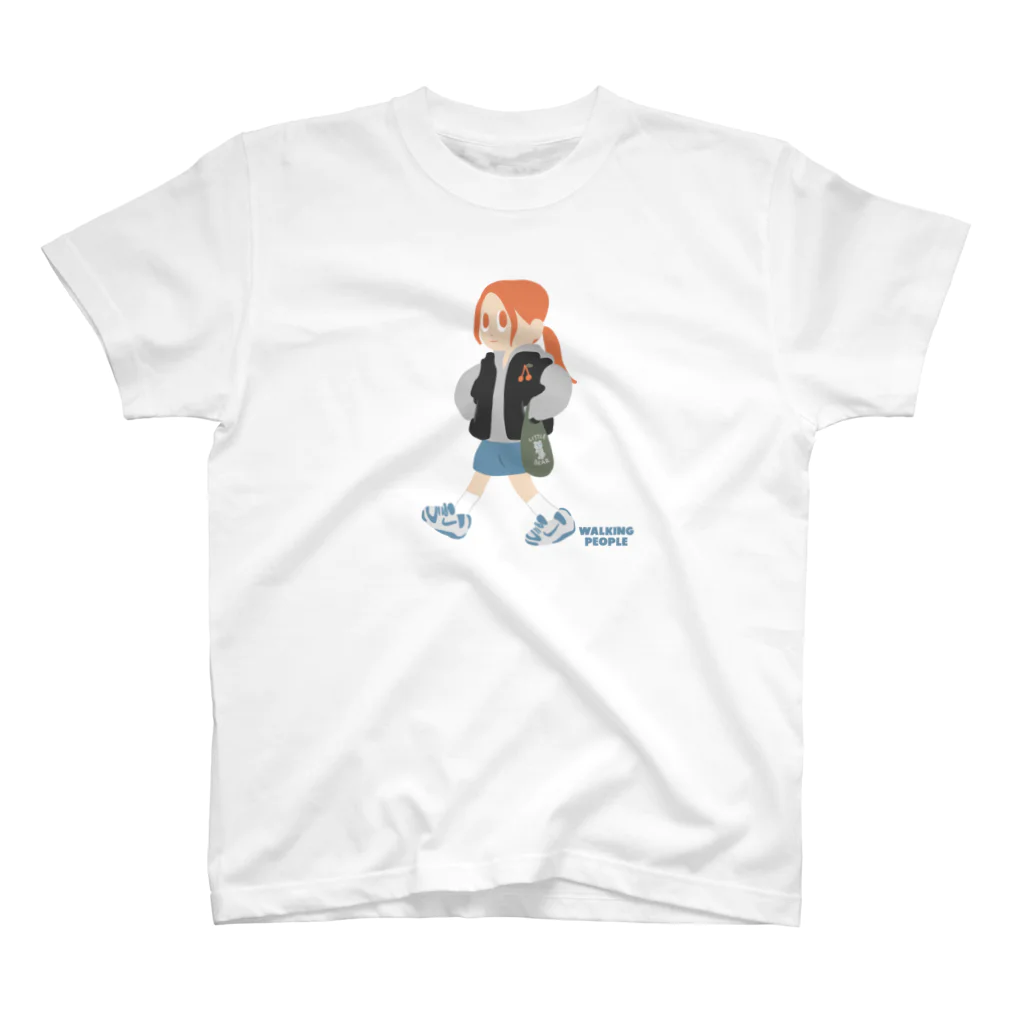 PERCENT STOREのWALKING PEOPLE NO.17 スタンダードTシャツ