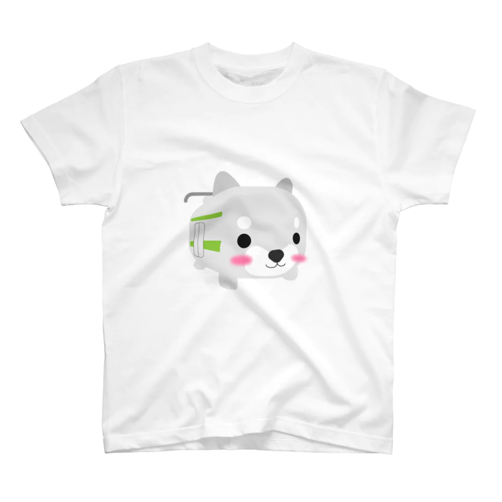 柴とれe-shopの柴とれ（黄緑） スタンダードTシャツ