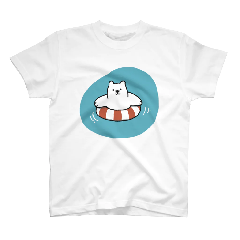 ホーリーモーリーギャラリーのぷかぷか浮かぶしろくまくん Regular Fit T-Shirt