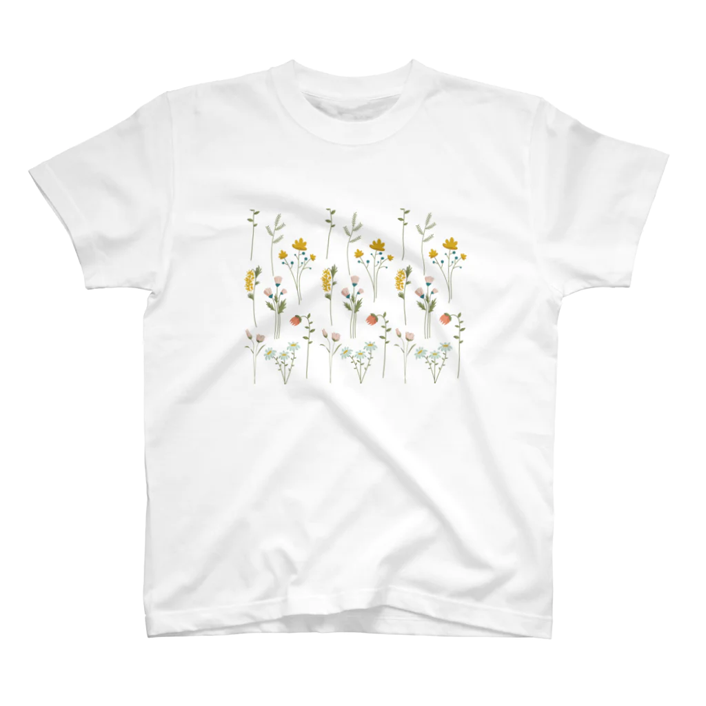 orange_honeyの花柄4 スタンダードTシャツ