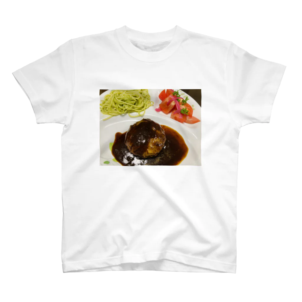 🌹DonDonHAPPYni🌹の🍴ハンバーグ スタンダードTシャツ