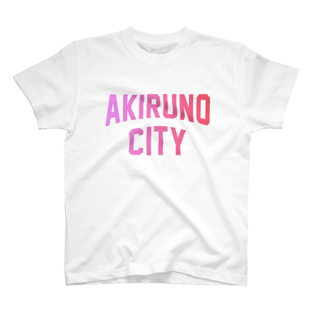 JIMOTOE Wear Local Japanのあきる野市 AKIRUNO CITY スタンダードTシャツ