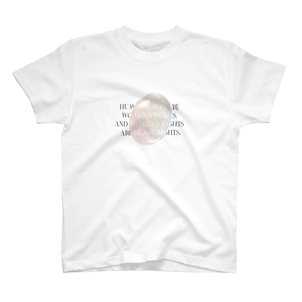 MONETのHUMAN RIGHTS ARE WOMEN RIGHTS , スタンダードTシャツ