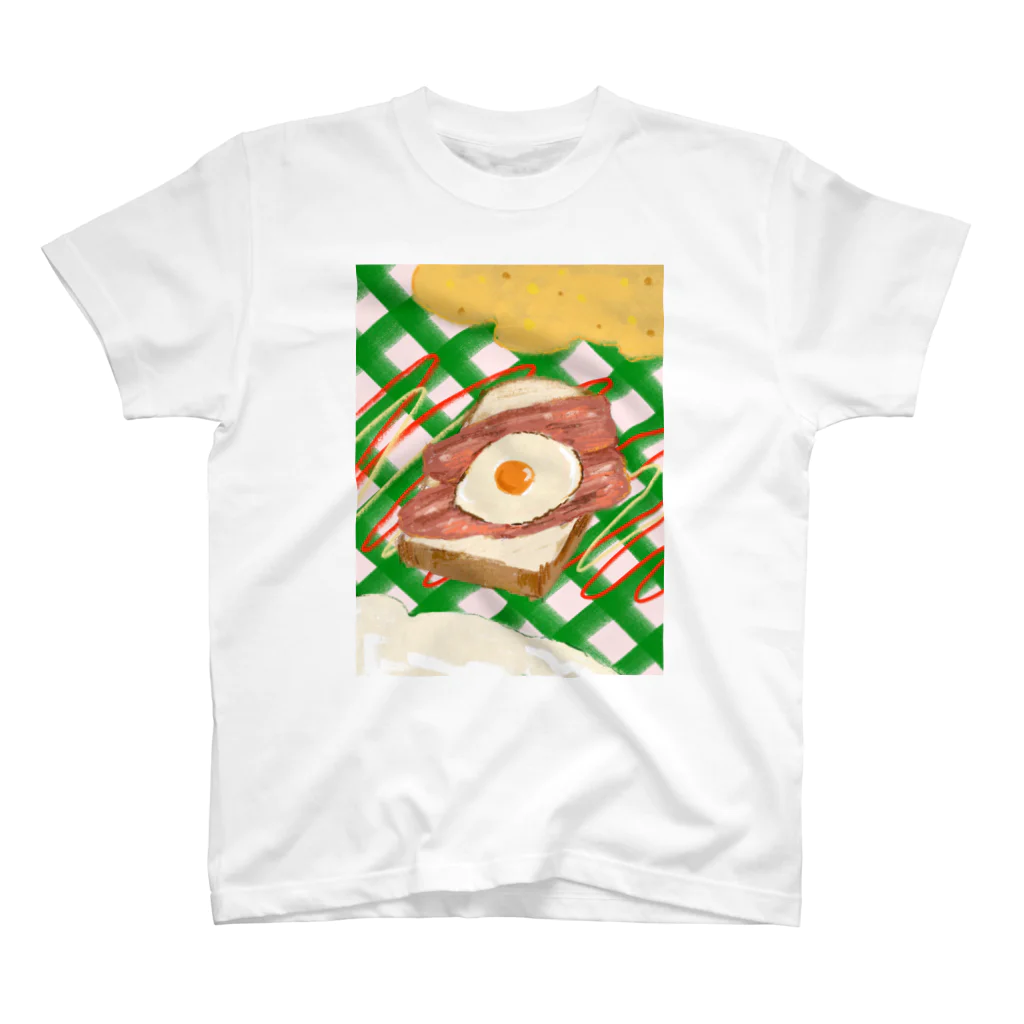 馬頭筋の朝ご飯 スタンダードTシャツ