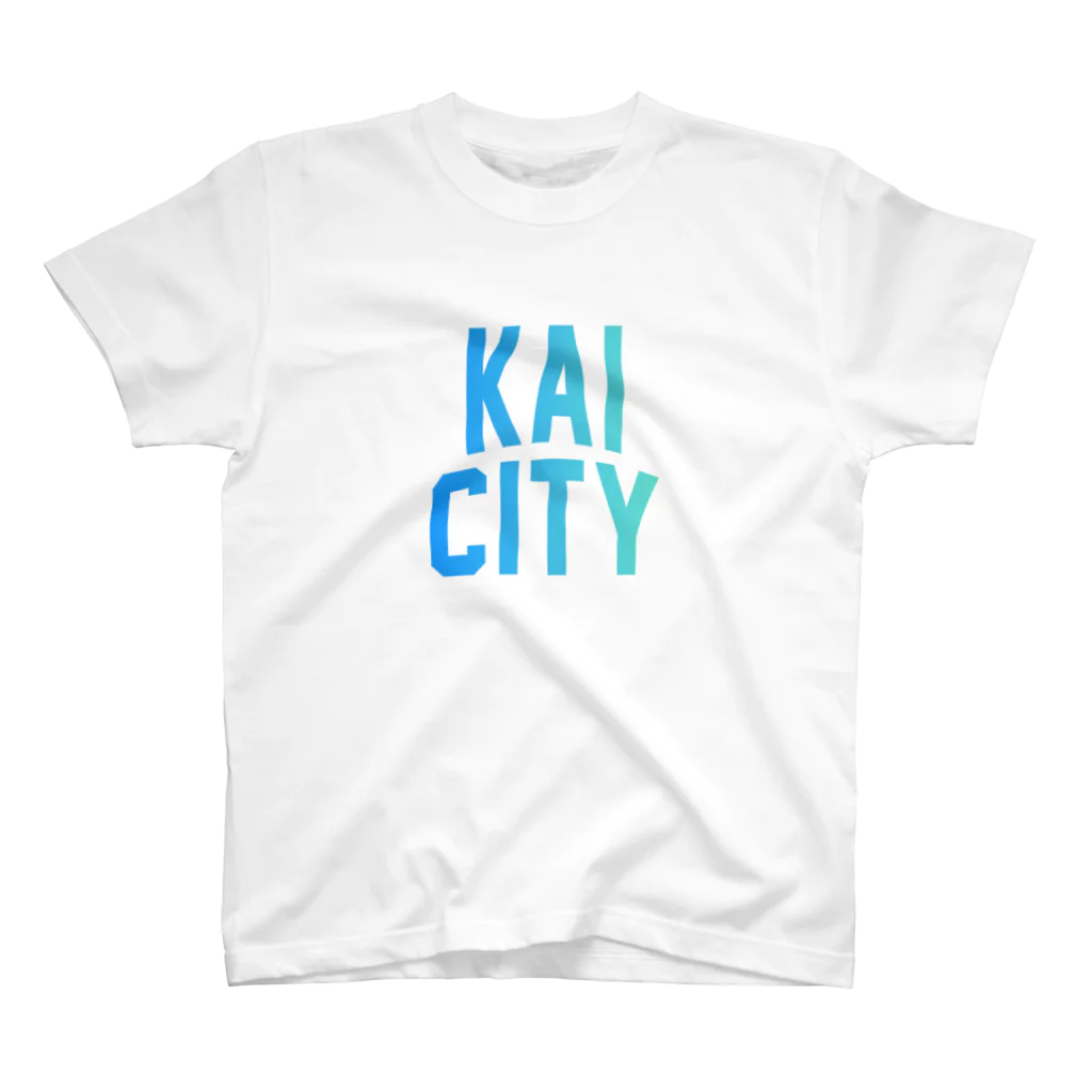 JIMOTOE Wear Local Japanの甲斐市 KAI CITY スタンダードTシャツ