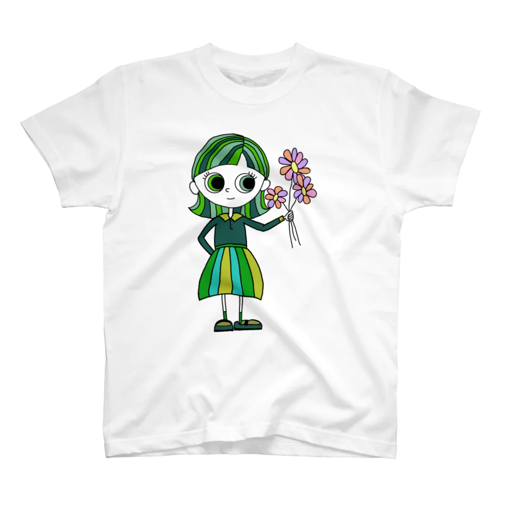 grumpy girl ＊のみどりちゃん スタンダードTシャツ