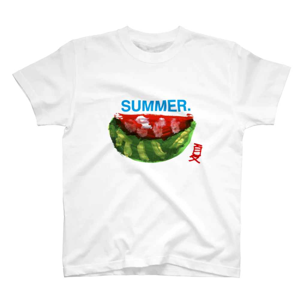 CANNOW WONDERLANDのすいかSUMMER スタンダードTシャツ