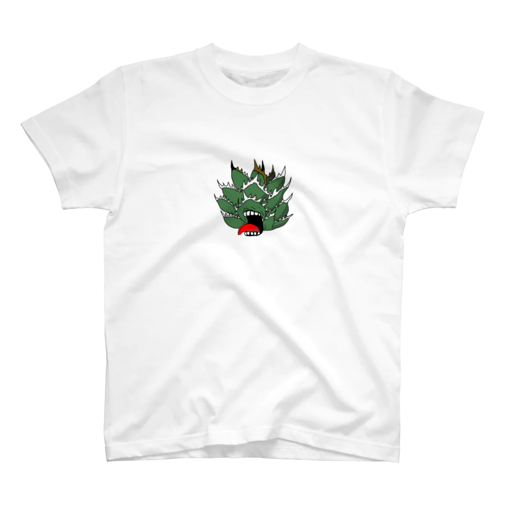 Yoko.Ryu_plants(ヨコリュー)のYoko.Ryu_plants_ 公式グッズ(ベアルート株) Regular Fit T-Shirt