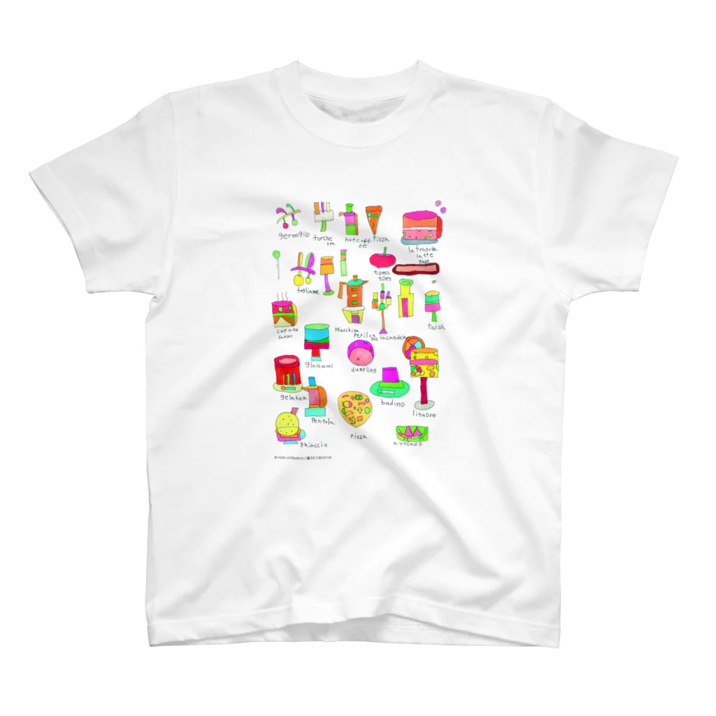 嬉々!! CREATIVEのmoe uchiyama / イタリア料理 Regular Fit T-Shirt