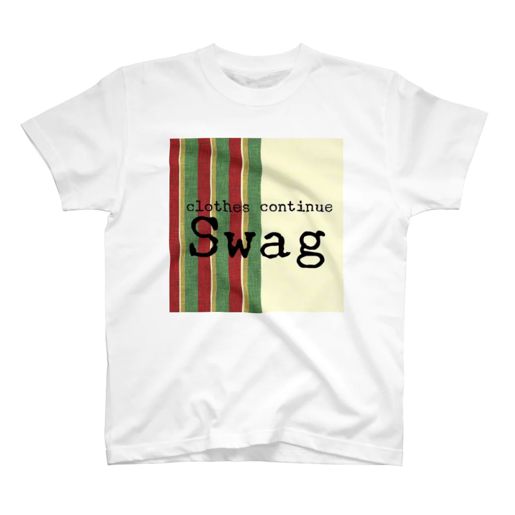 Swagのswagロゴ　Tシャツ スタンダードTシャツ