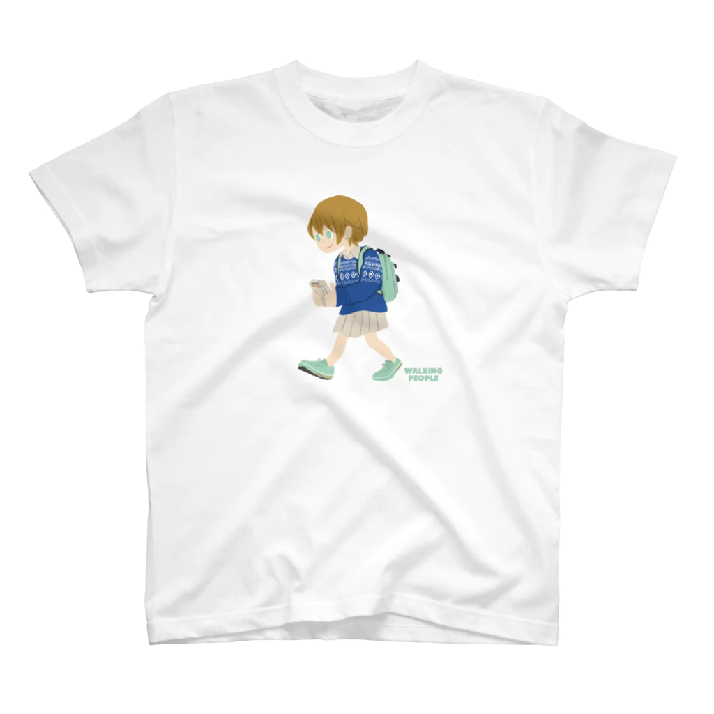 PERCENT STOREのWALKING PEOPLE NO.27 スタンダードTシャツ