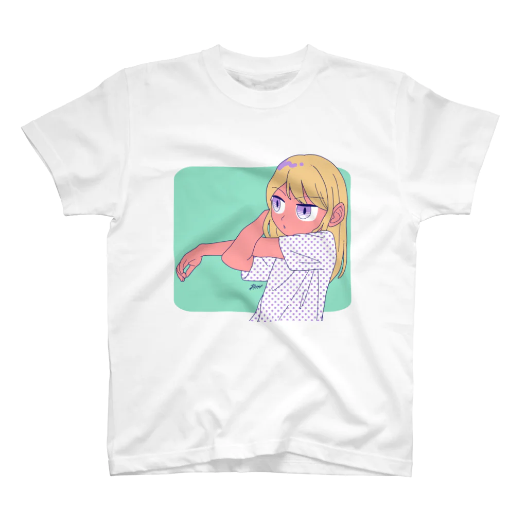 野里野リスズショップのストレッチ スタンダードTシャツ