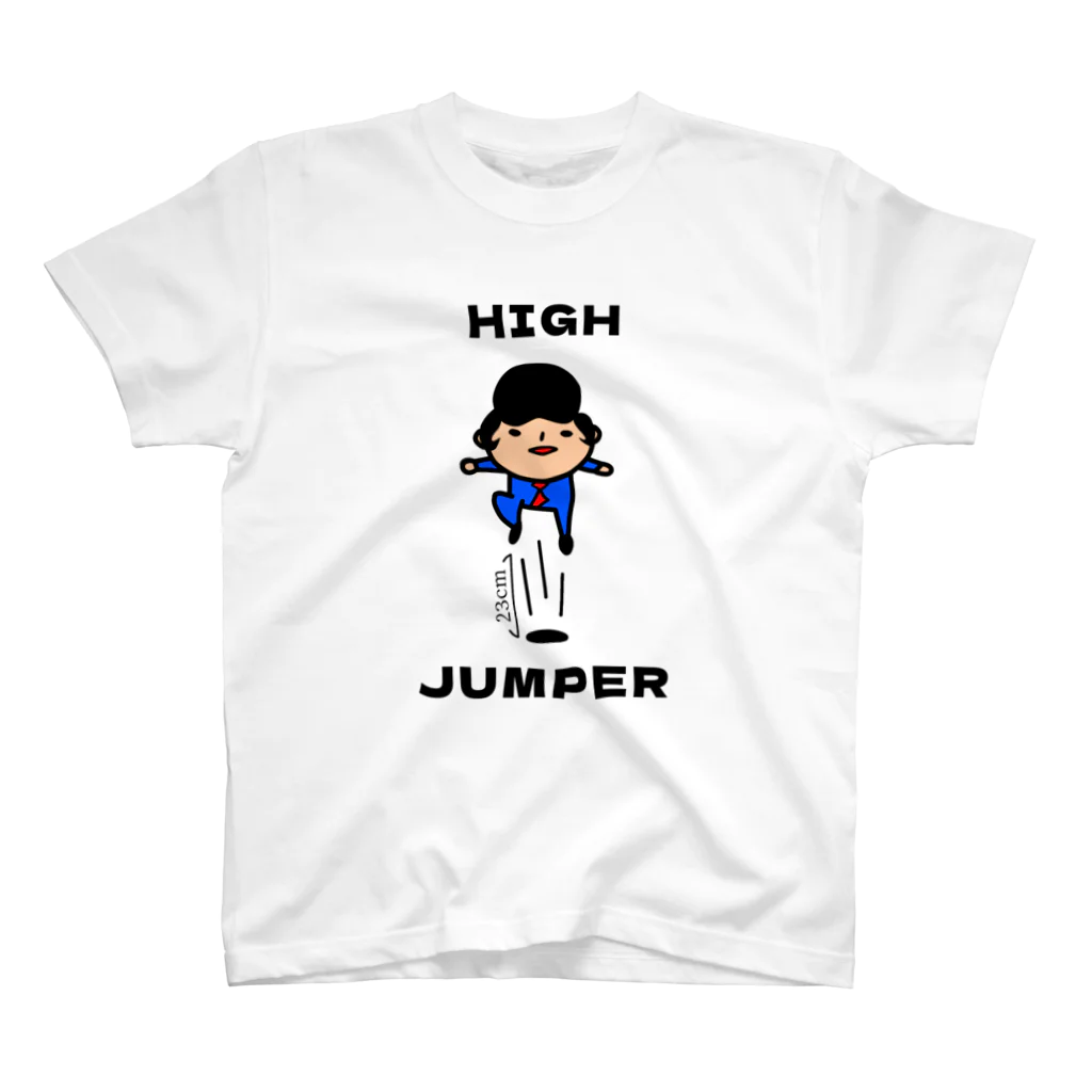 momino studio SHOPのhigh jumper 23 Regular Fit T-Shirt