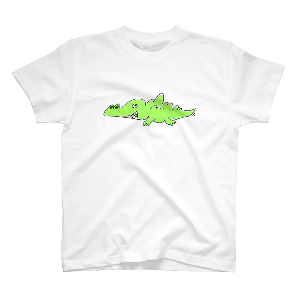 ICHIGOWARPのYAY CROCODILE スタンダードTシャツ