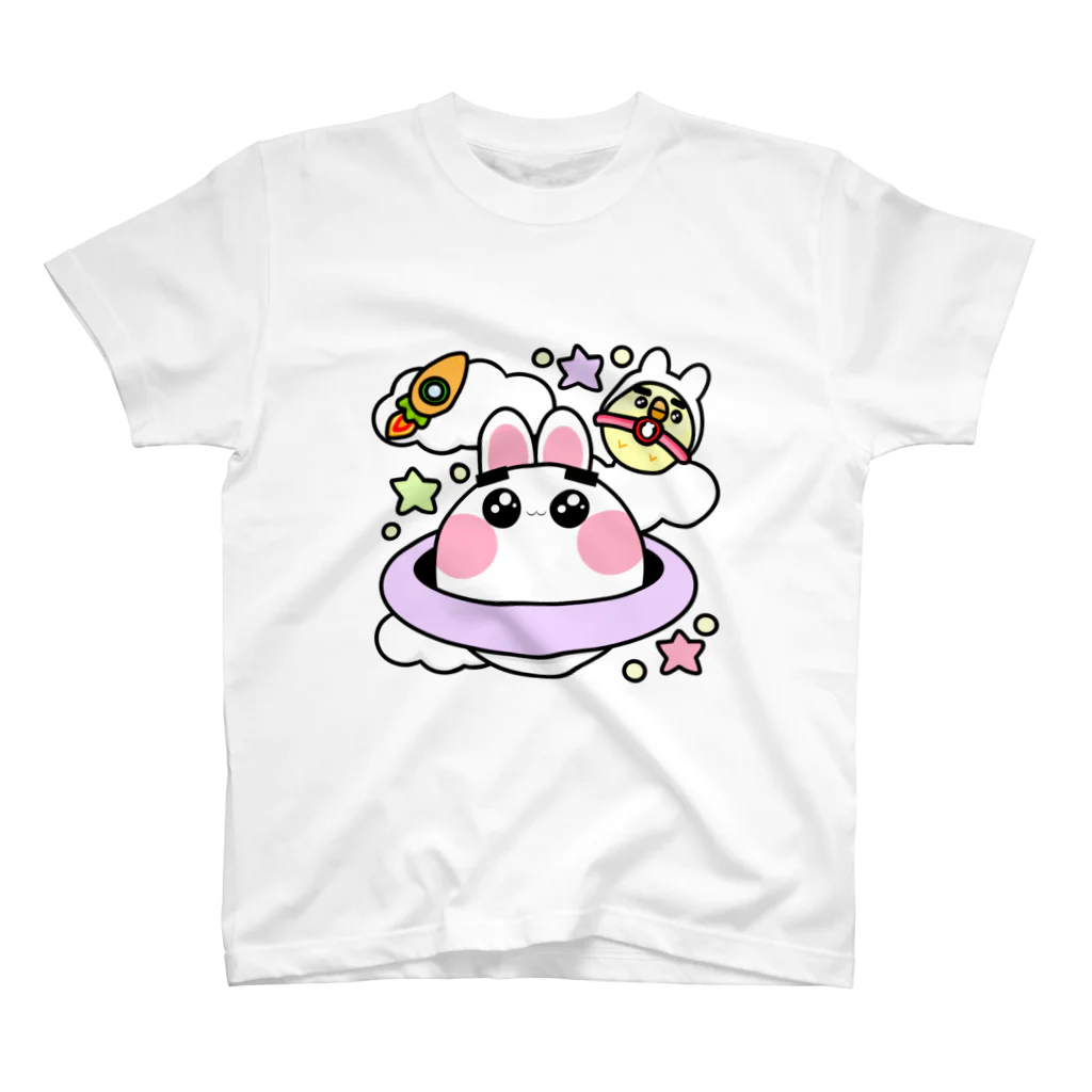 ゆちおの惑星に変身したゆちお🌌 スタンダードTシャツ