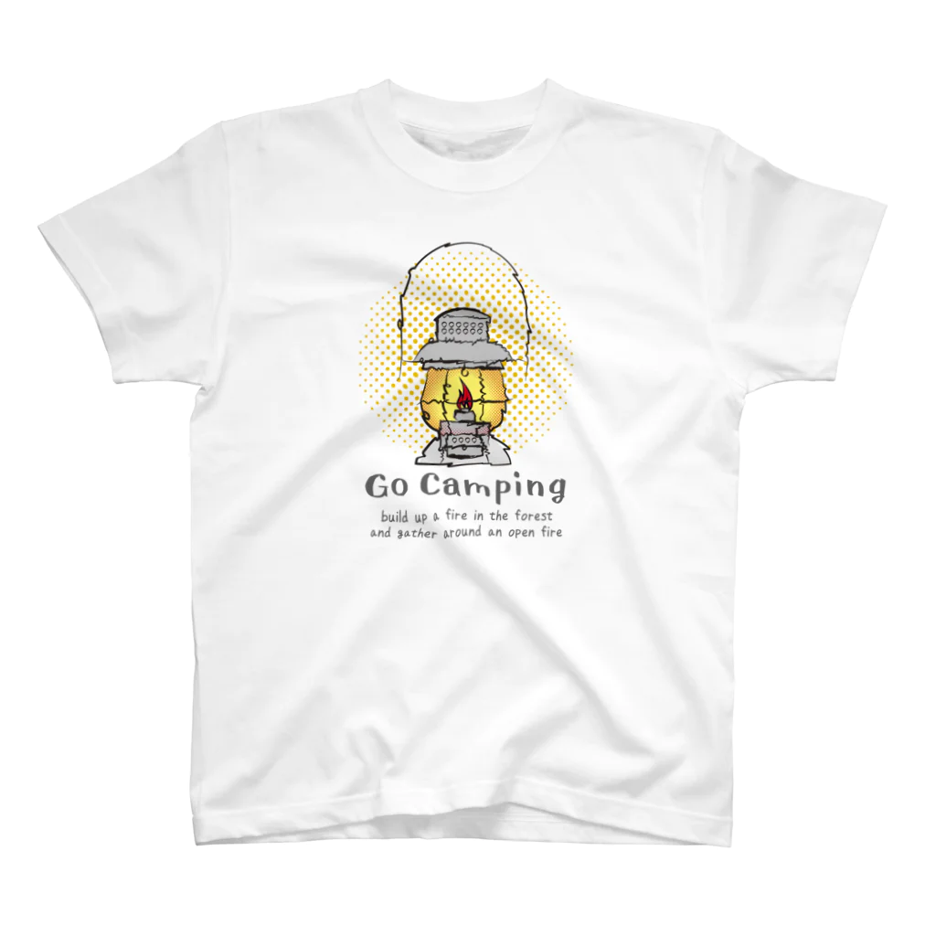 go campingのvintage lantern スタンダードTシャツ