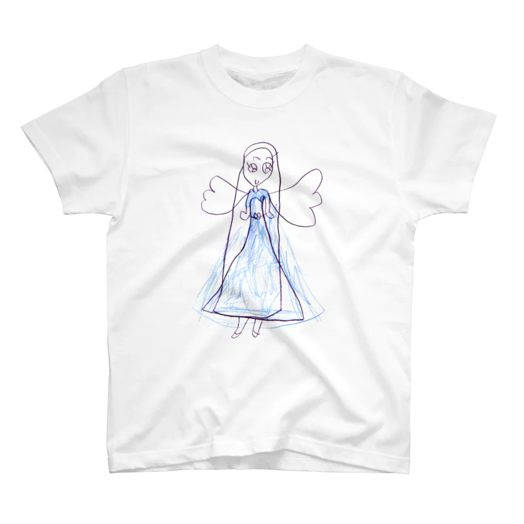 きっずしょっぷのドレスを着た天使 Regular Fit T-Shirt