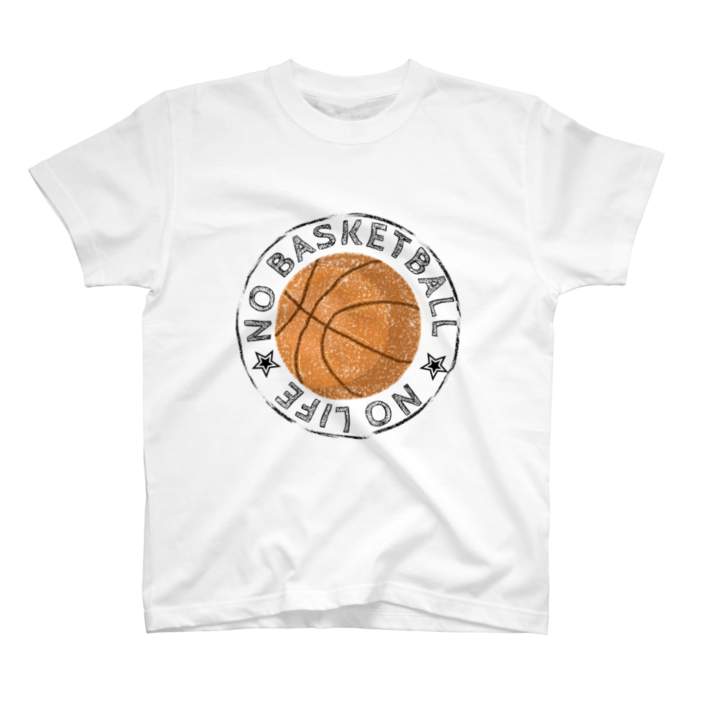 お絵描きなっつぼん。のバスケットボール Regular Fit T-Shirt