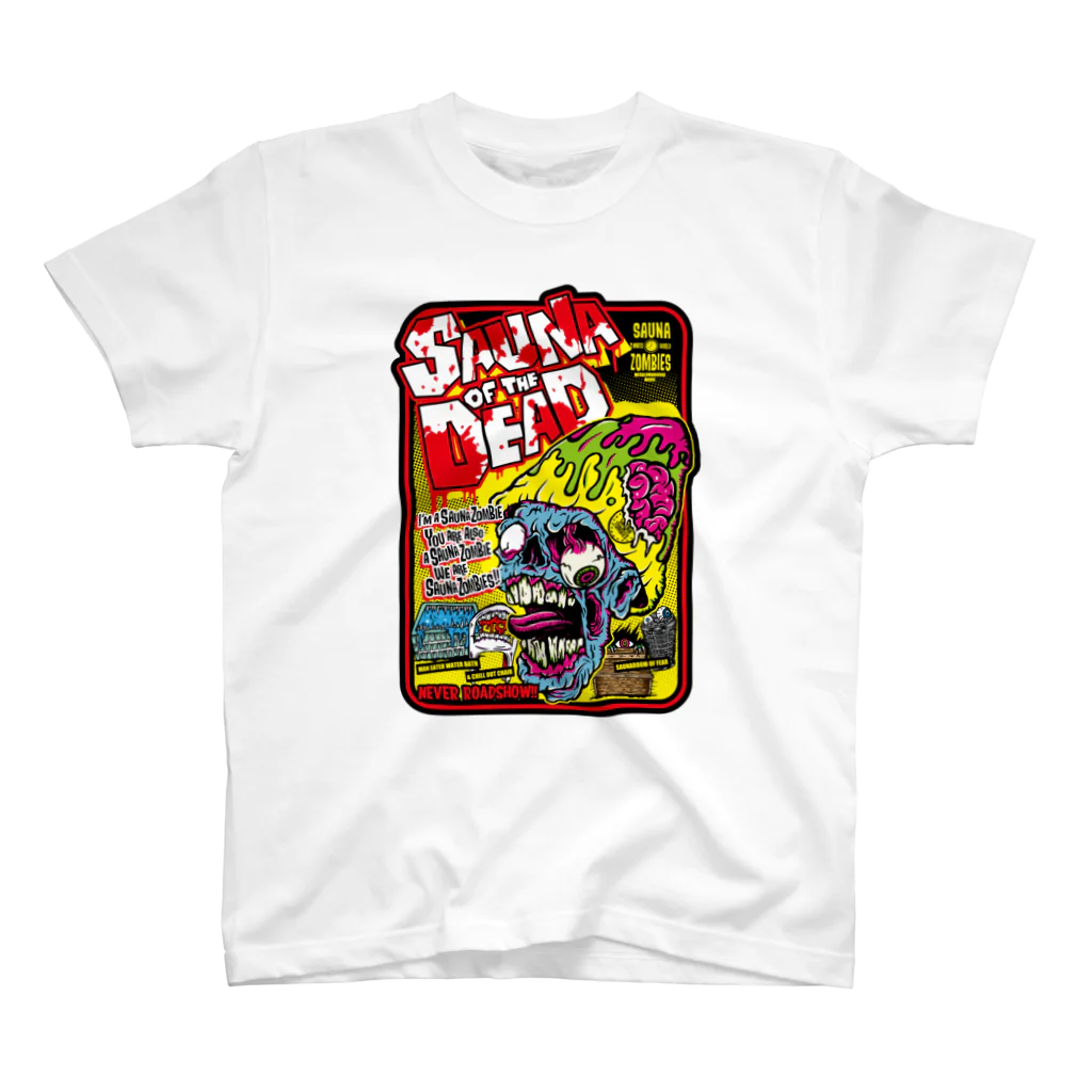 SAUNA ZOMBIESのSAUNA ZOMBIES - SAUNA of the DEAD - スタンダードTシャツ