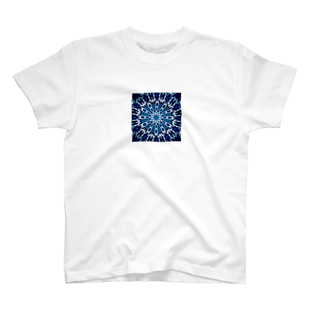 MINTのmandara-blue スタンダードTシャツ