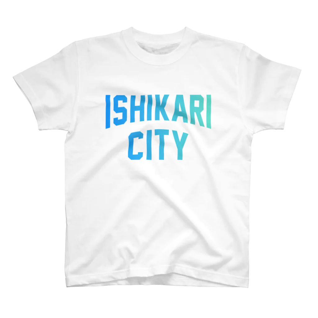 JIMOTOE Wear Local Japanの石狩市 ISHIKARI CITY スタンダードTシャツ