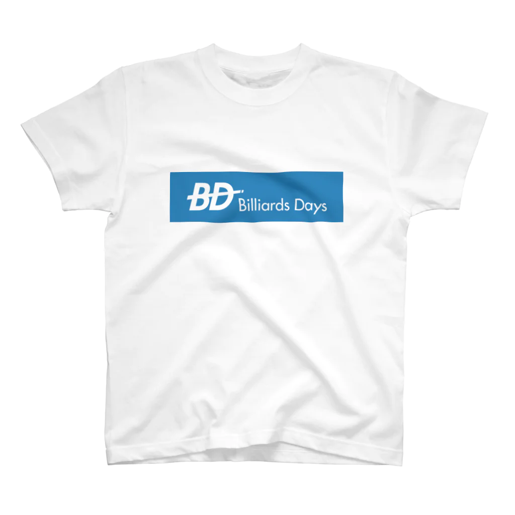 Billiards Days （ビリヤード・デイズ）のBD青ロゴT Regular Fit T-Shirt
