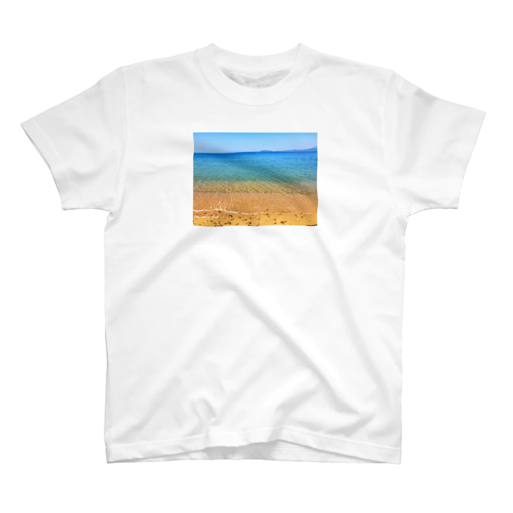 ArtWillの瀬戸内 晴天(渚) スタンダードTシャツ