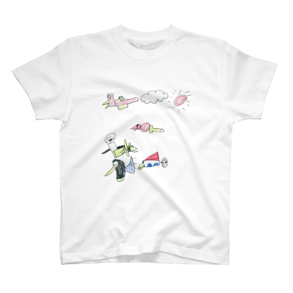 アイス・ストアの上空の風景 Regular Fit T-Shirt