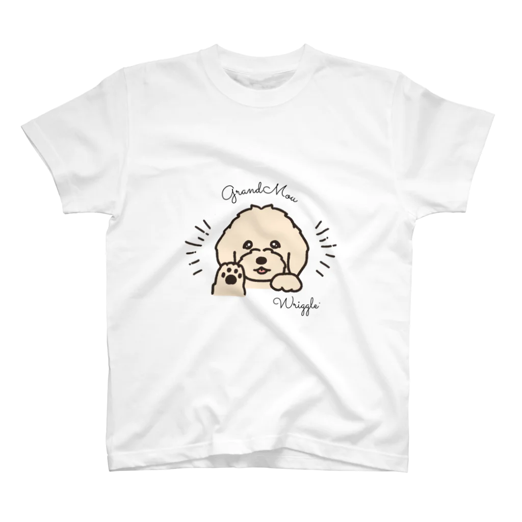 GRAND MOU《ぐらんむー》のリグル ゴールデンドゥードル スタンダードTシャツ