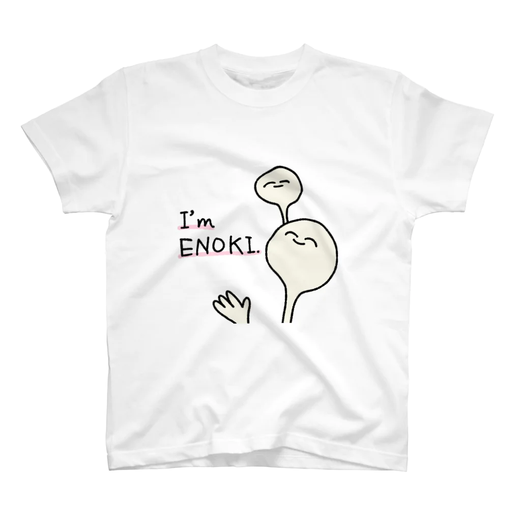 ENOKI_fairyのエノキの妖精 スタンダードTシャツ