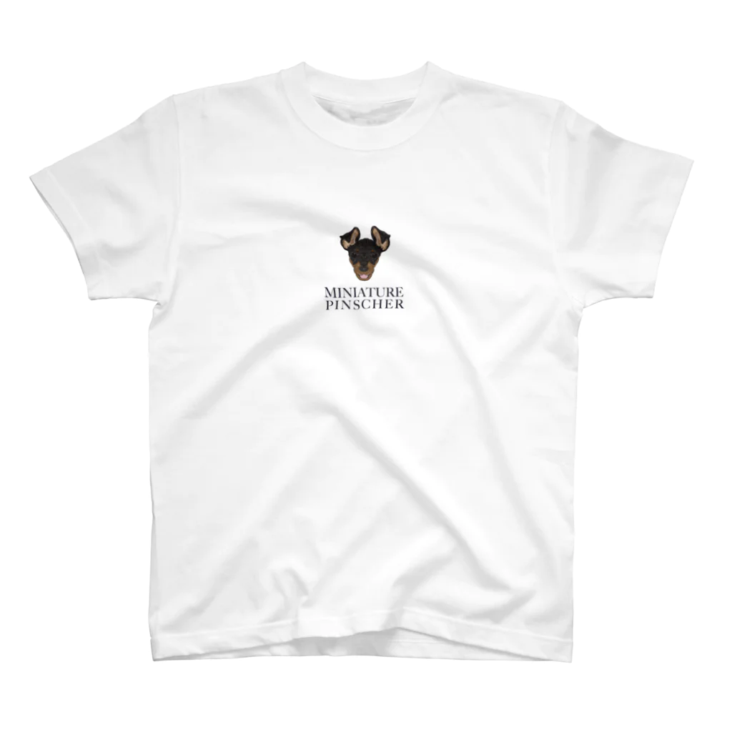 DOG FACEのミニピン【わんデザイン 5月】 スタンダードTシャツ
