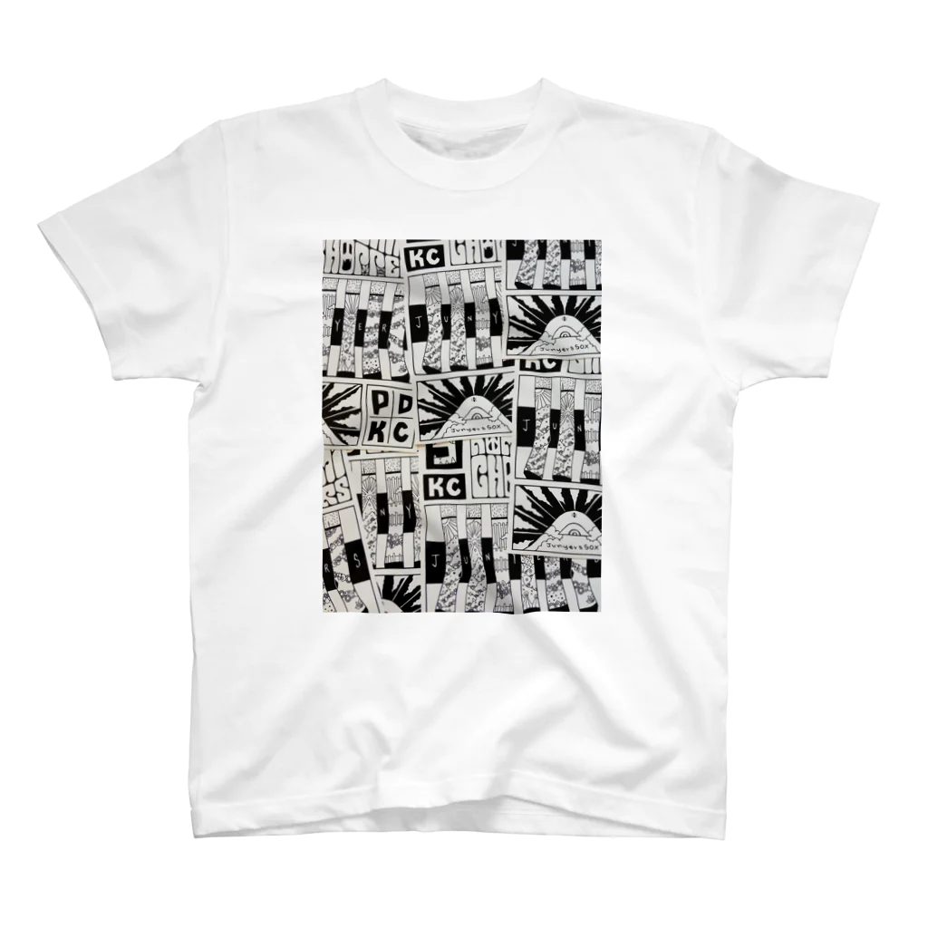 junyersSOXのA4ロゴ Regular Fit T-Shirt