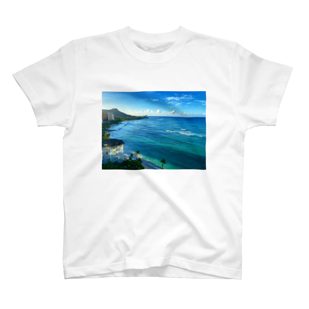 LOCO.AYAのHawaii Waikiki  自分で撮影したハワイシリーズ。 スタンダードTシャツ