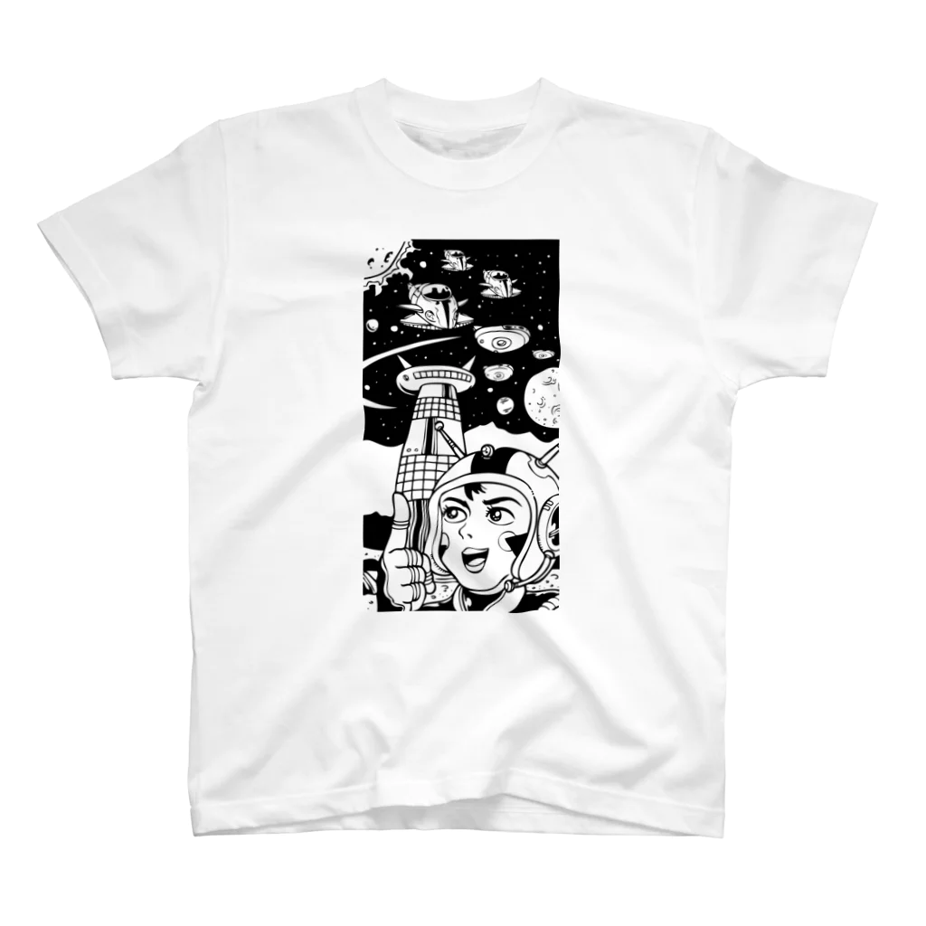 神谷屋のレトロ未来少年01 スタンダードTシャツ