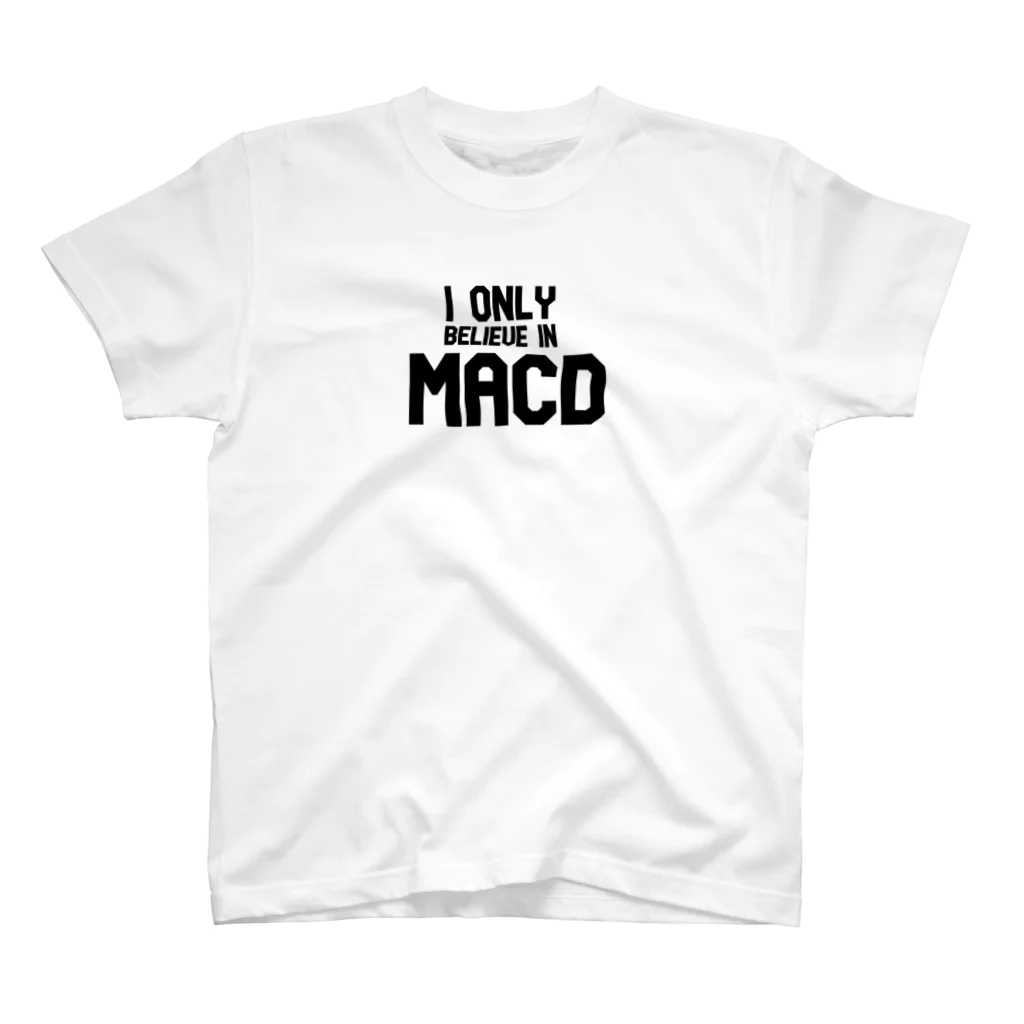 ニポトレ本舗☆投資家とトレーダーに捧ぐの私はただMACDを信じよう。 Regular Fit T-Shirt