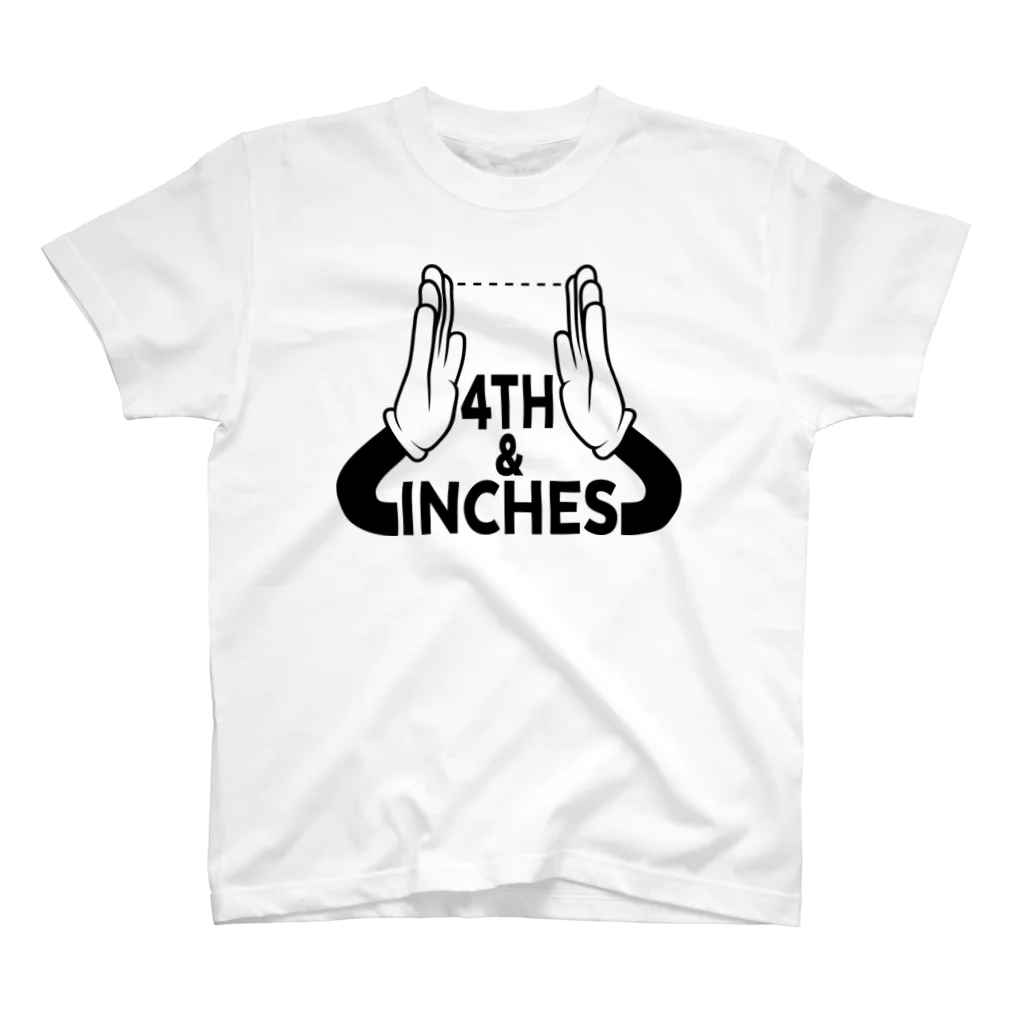 PB.Designsの4TH & INCHES スタンダードTシャツ