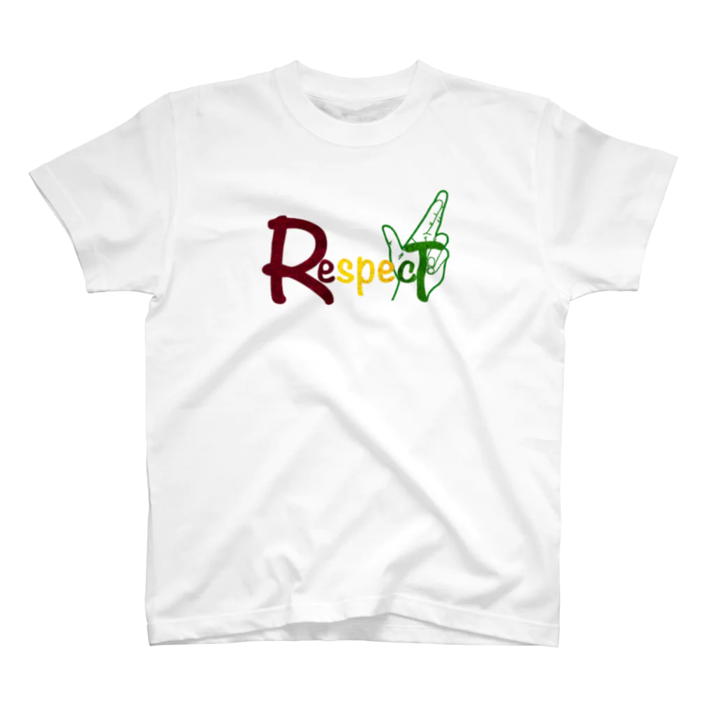 MOKKEYのRespecT（ﾗｽﾀｶﾗｰ） Regular Fit T-Shirt