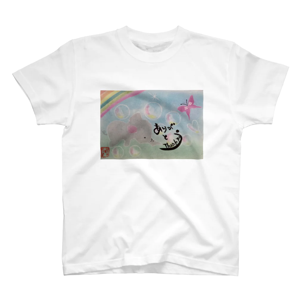 蘭々🖌Live🍀🧠🙈の感謝の気持ち スタンダードTシャツ