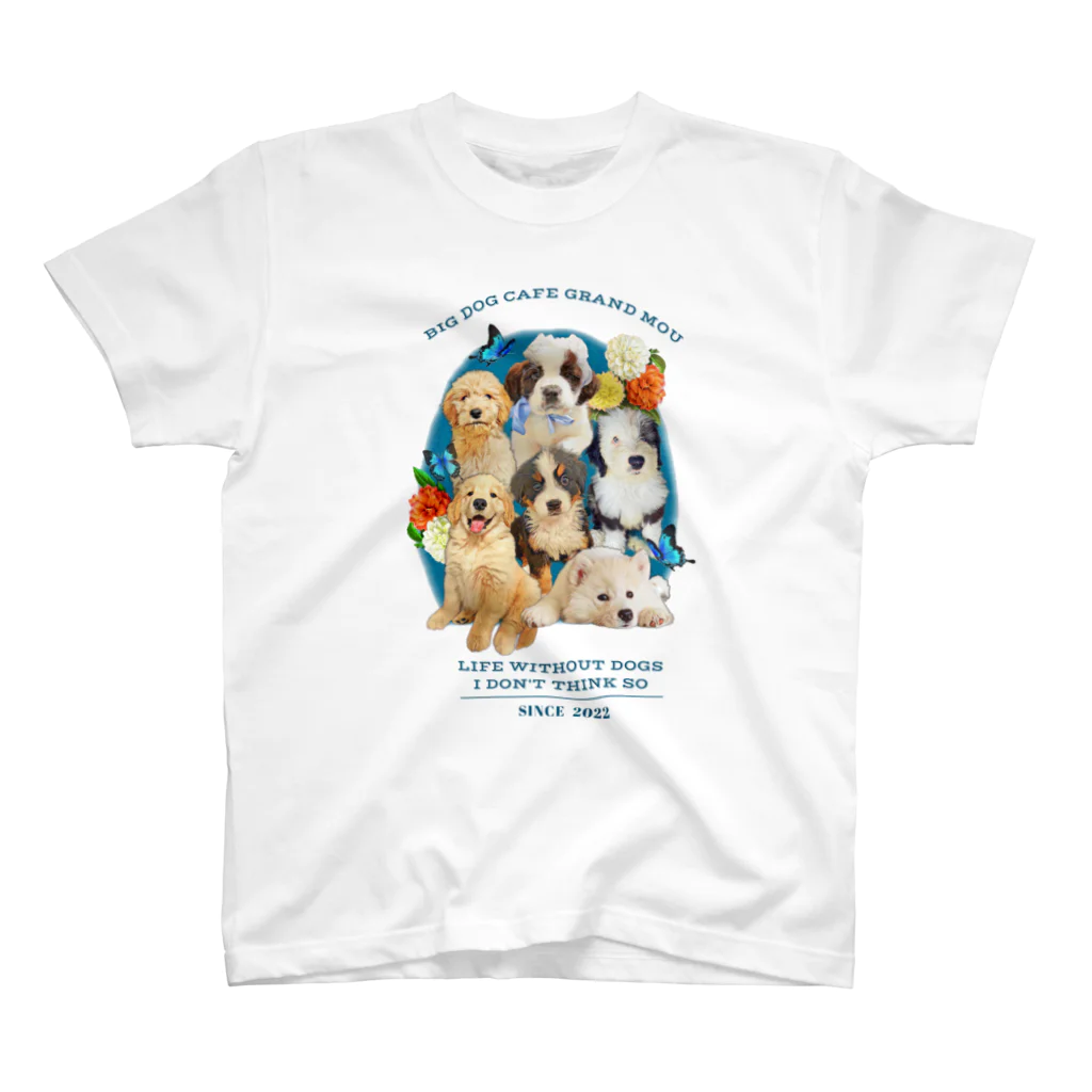 GRAND MOU《ぐらんむー》の大型犬カフェGRAND MOU《ぐらんむー》2022 スタンダードTシャツ